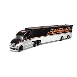 Miniatura - Caminhão - 1:64 - Maisto Harley Davidson - PRETO/CINZA