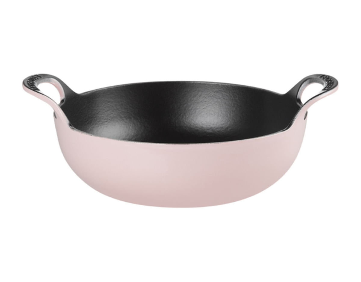 ASSADEIRA LE CREUSET BALTI EM FERRO FUNDIDO 24CM CHIFFON PINK 20142244010460