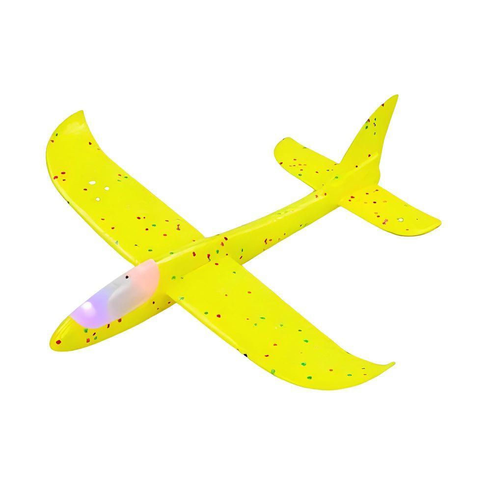 Avião De Isopor Com Luzes - Futuro