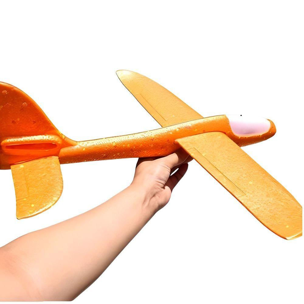 Avião De Isopor Com Luzes - Futuro