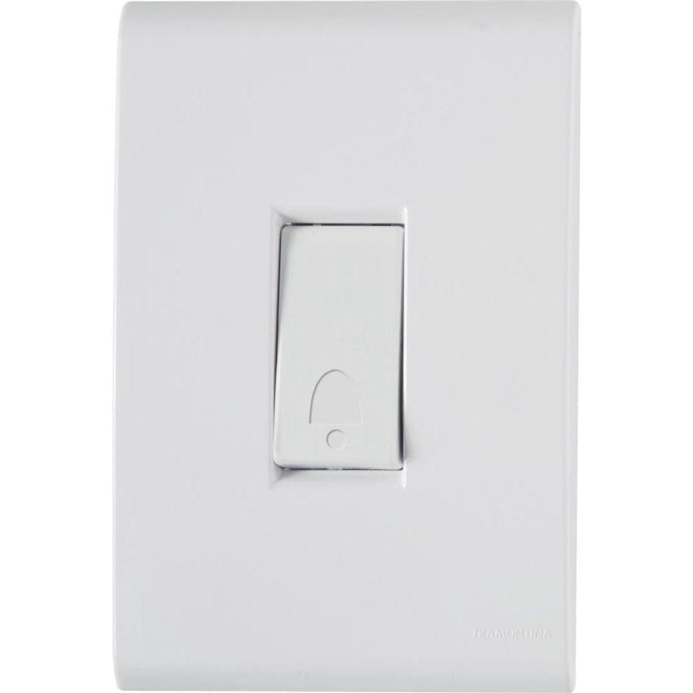 Conjunto 4 X 2 De 1 Pulsador Campainha 10a 250v - Tramontina
