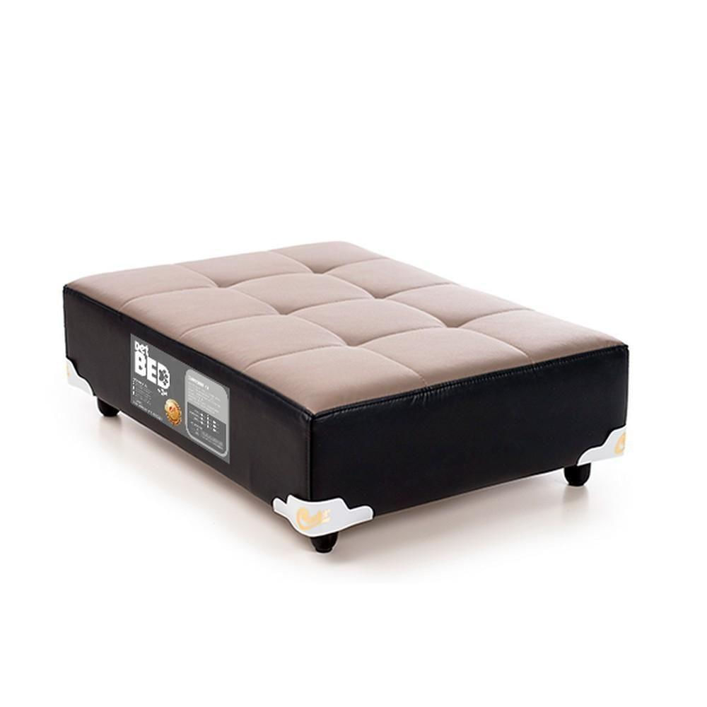 Cama Pet Bed Cinza/preto 80x60x19cm