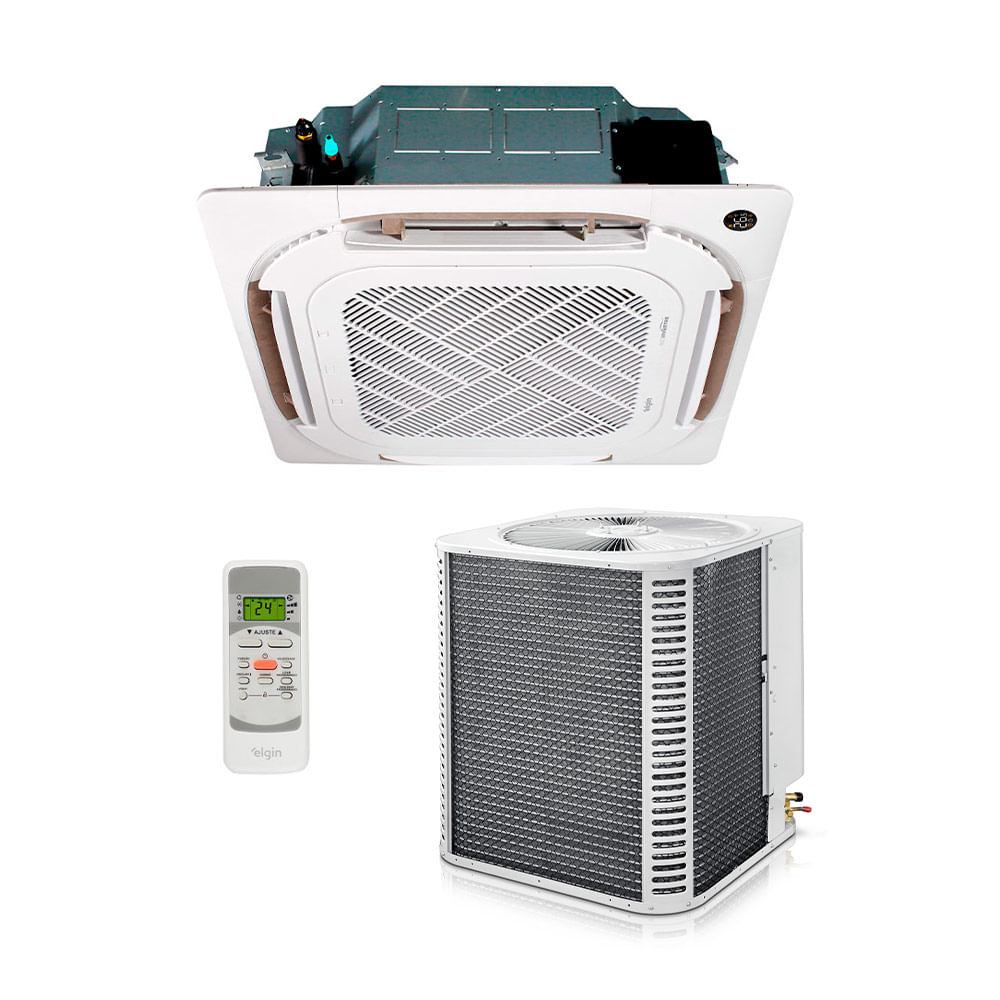 Ar Condicionado Split Cassete Inverter Eco Elgin 56000 Btus R-32 Frio 220V Monofásico 45KVFI60C2NA