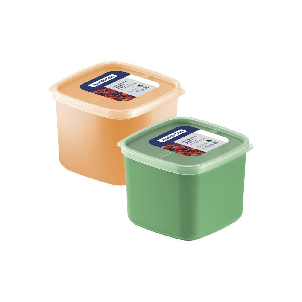 Pote Tramontina Mixcolor Em Polipropileno Misto 2,7 L