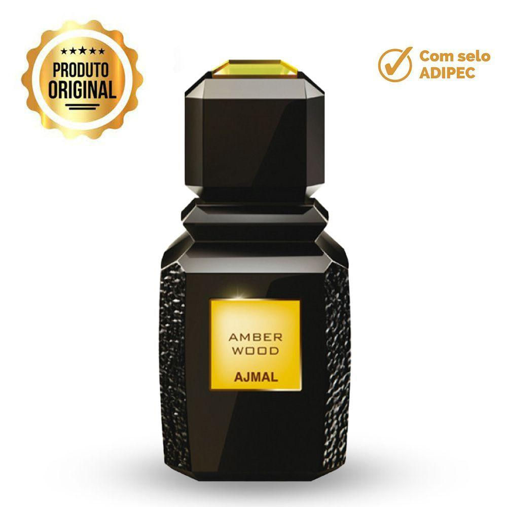 Perfum Ajmal Amber Wood Eau De Parfum Unissex 100ml