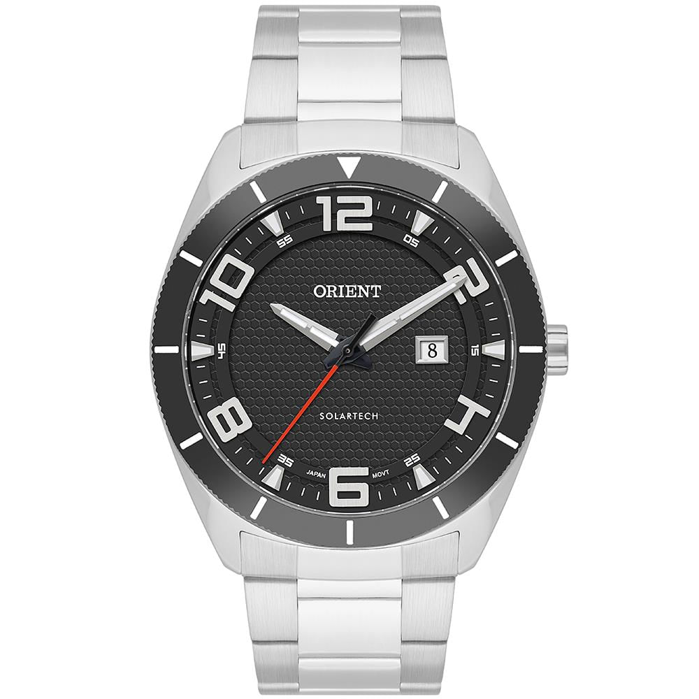 Relógio Orient Masculino Ref: Mbss1488 P2sx Solar Prateado