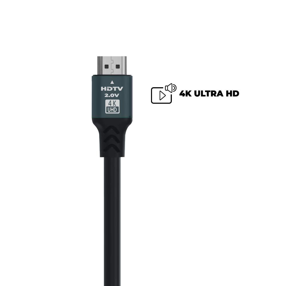 Cabo Survivor - Preto - HDMI - 2M