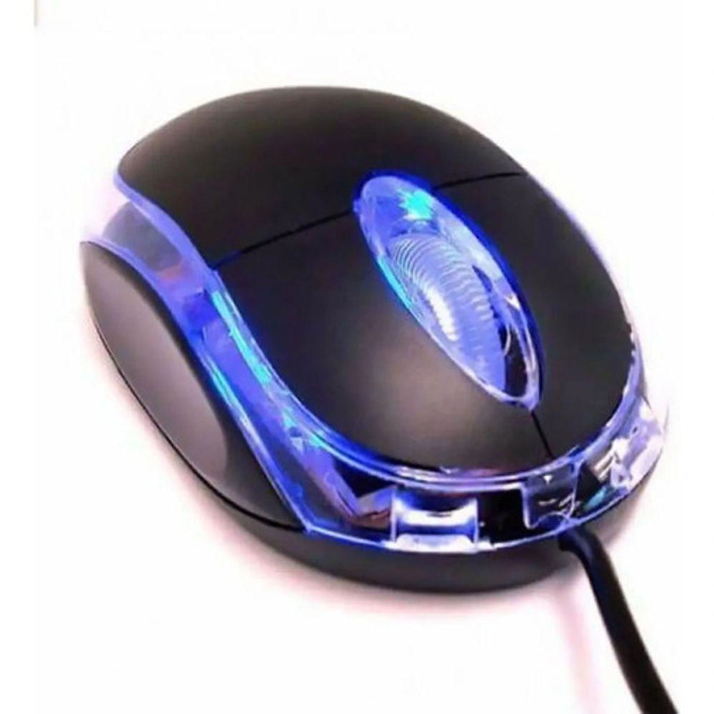 Mouse Usb óptico Luminoso 1000dpi Com Led