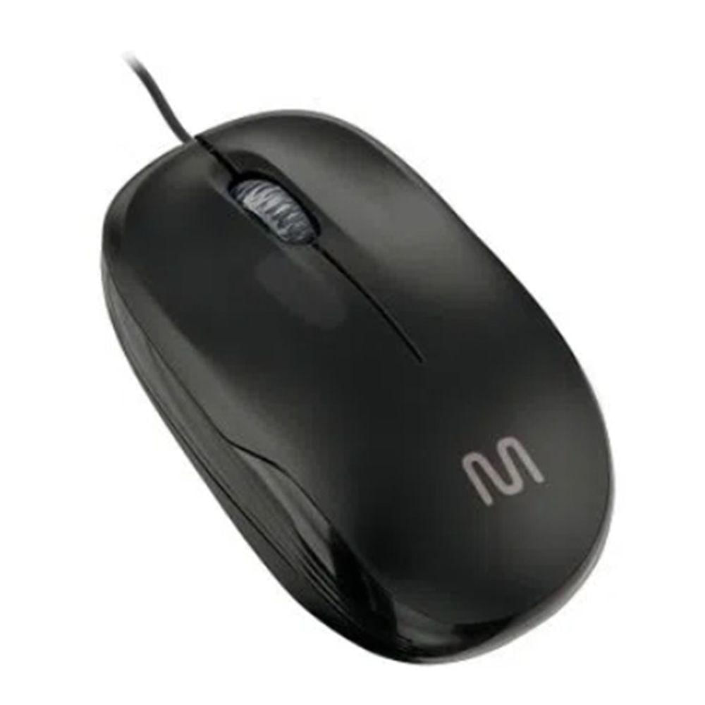 Mouse Usb Multilaser Box Mo255 Mauser Pra Pc