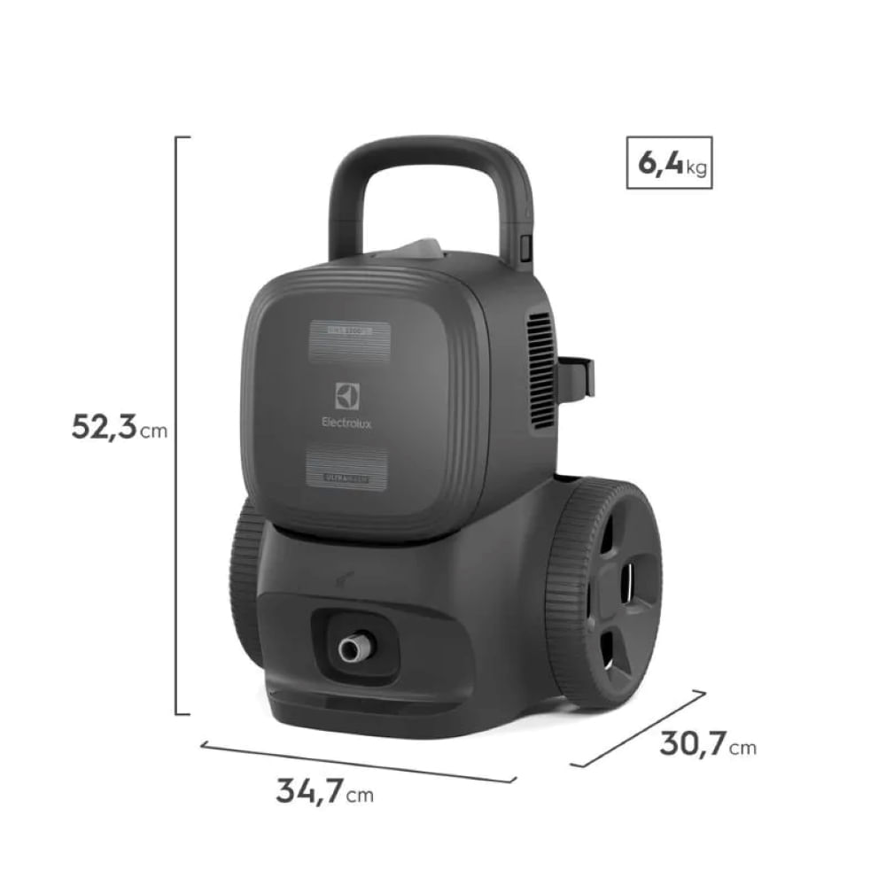 LAVADORA ELECTROLUX DE ALTA PRESSÃO ULTRAWASH 2200PSI 1800W 127V UWS2200