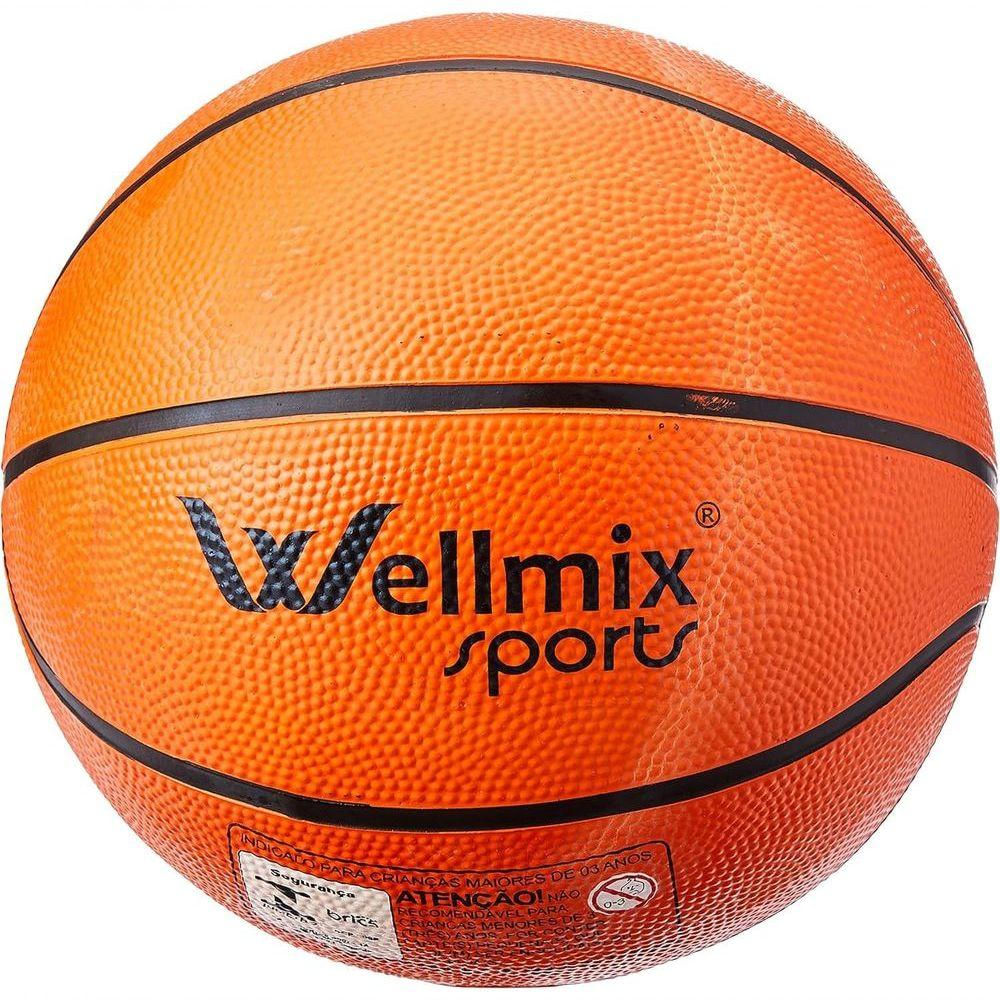 Bola De Basquete - Wellmix Sports Unica Bola De Basquete - Wellmix Sports