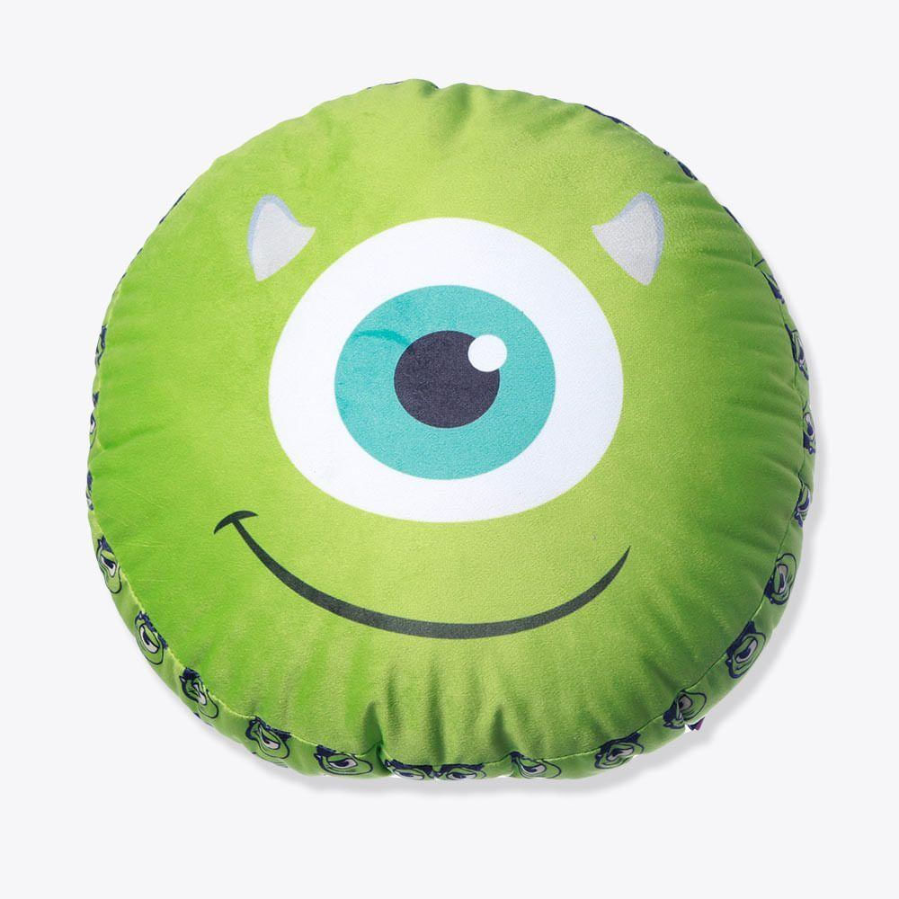 Almofada Formato Redonda Mike Wazowski Monstros Sa Disney