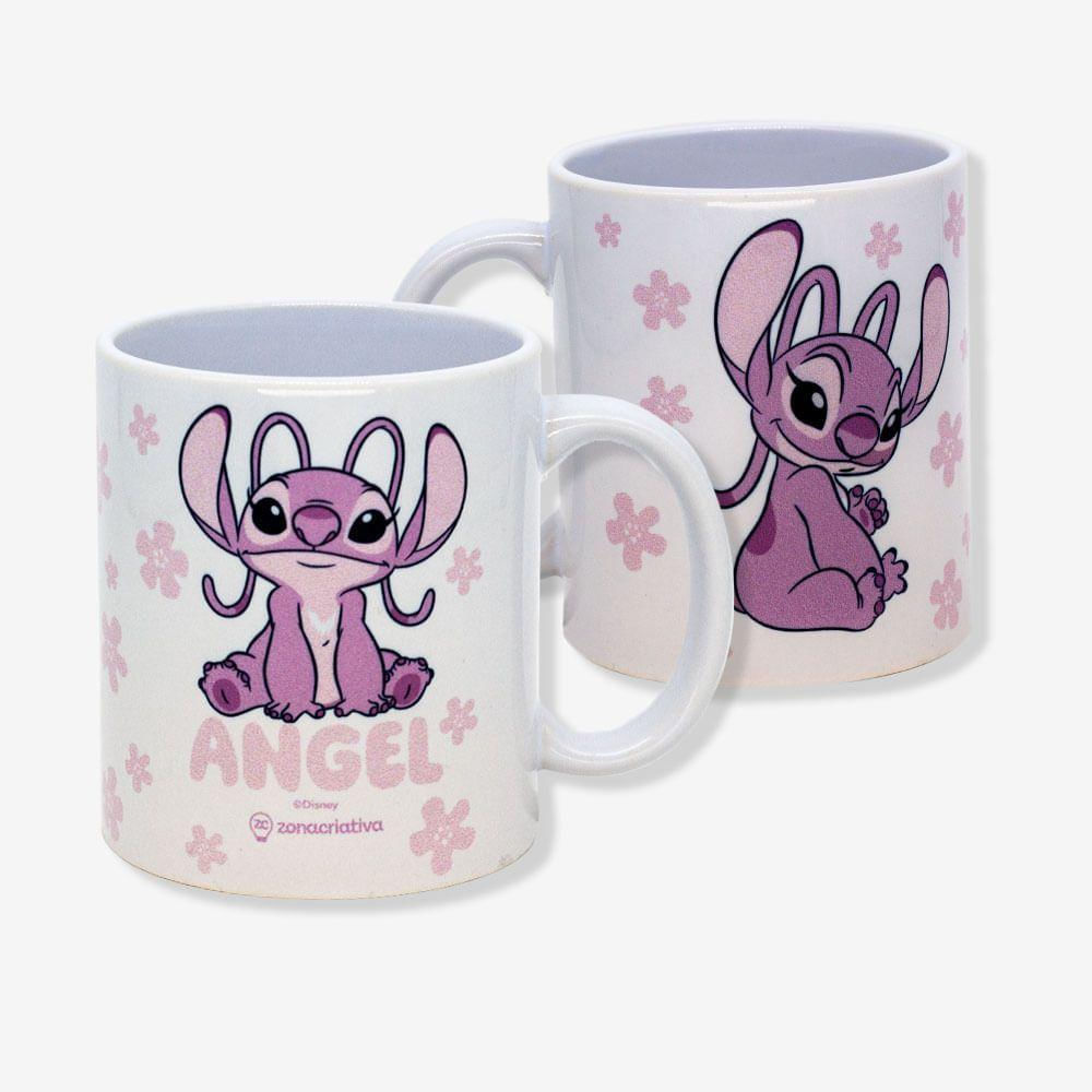 Caneca Pop Angel Flores - Disney