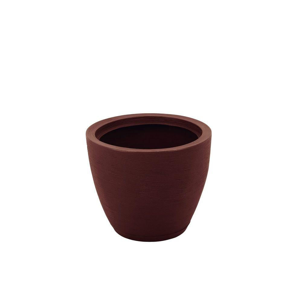 Vaso Tramontina Asteca Polietileno Terracota Prato 38cm Tramontina