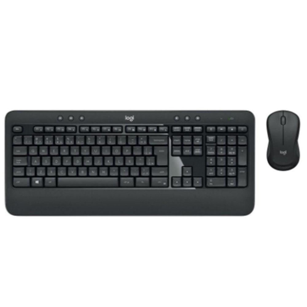 Kit Teclado E Mouse Sem Fio Logitech Comfort Mk540 1000dpi