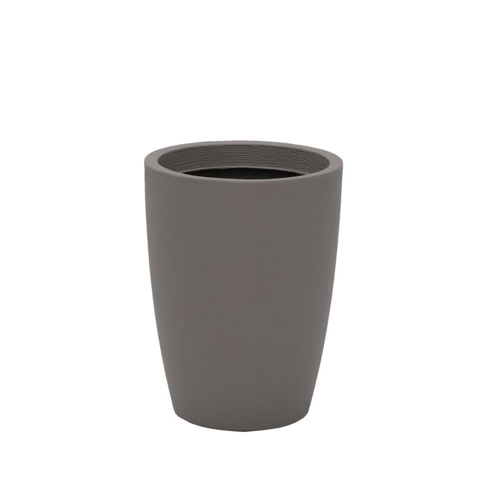 Vaso Thai Tramontina Basic em Polietileno Concreto 48 Cm