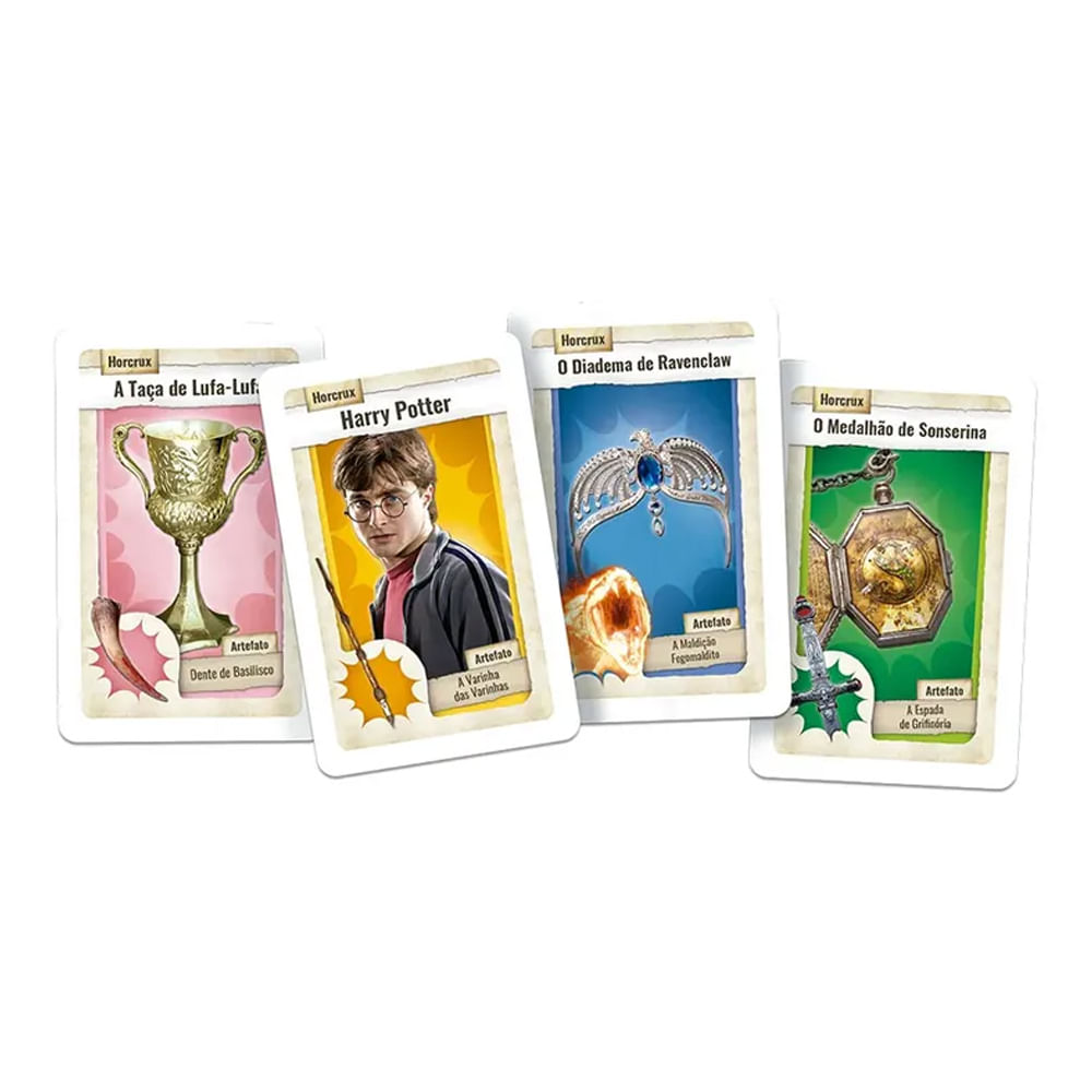 Jogo de Cartas Harry Potter Desafio das Horcruxes - Copag