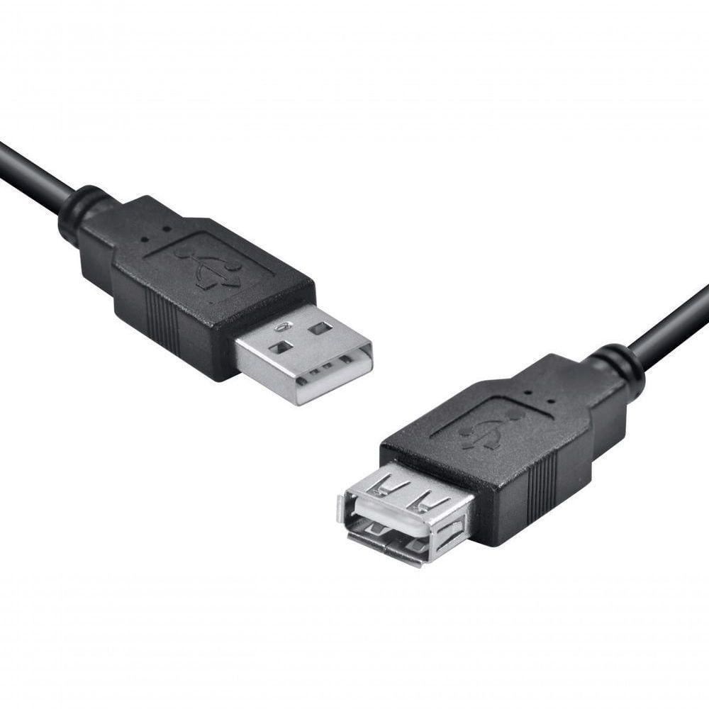 Cabo Usb A Macho X Usb A Fêmea 2.0 - 5m Extensor - Uamaf-5 - Pc - 10