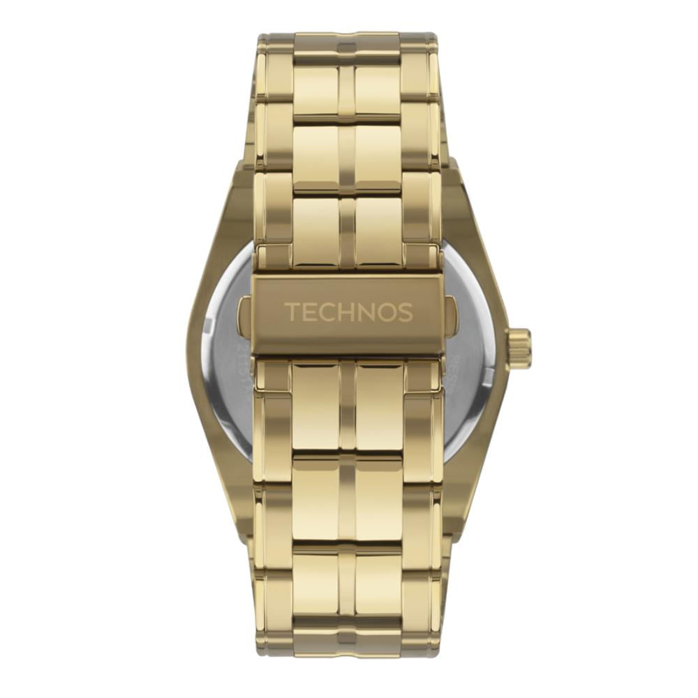 Relógio Technos Masculino Ref: 2115txj/1k Skymaster Dourado