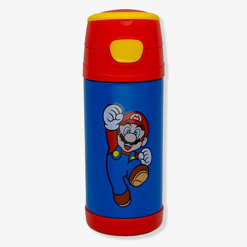 Garrafa Térmica Infantil Top Handle Mario