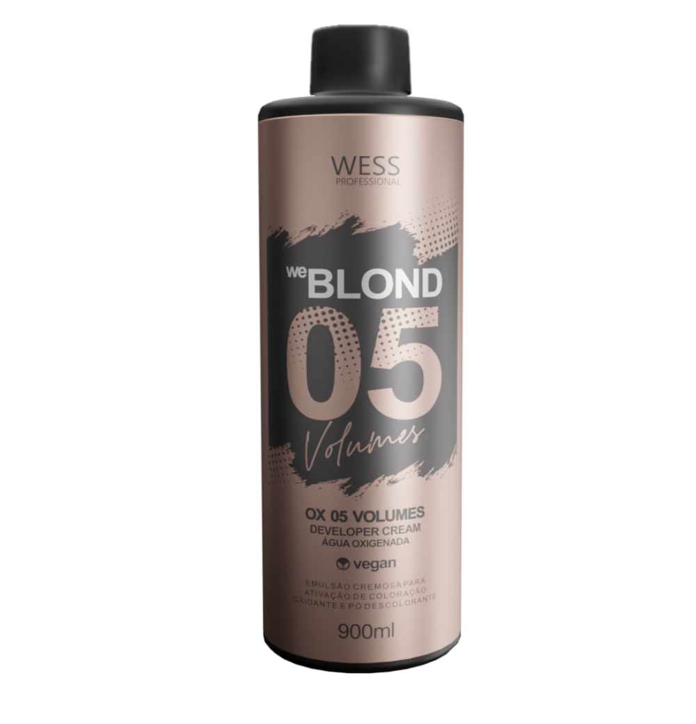 Wess OX Emulsão Reveladora 5 Vol. we.BLOND 900ml