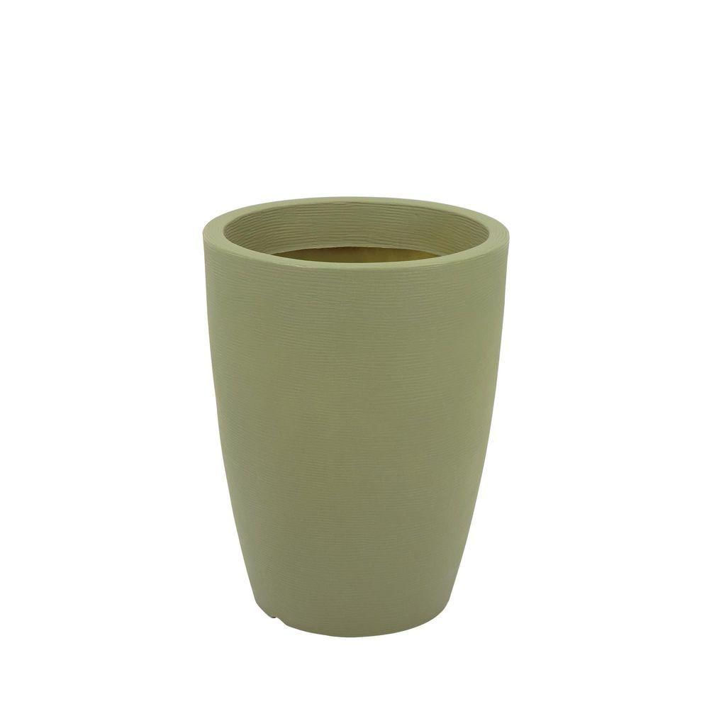 Vaso Tramontina Thai Polietileno Verde Oliva 58cm Tramontina