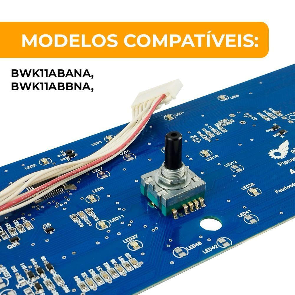 Placa Interface Brastemp Bwk11ab W10755942 - Alado