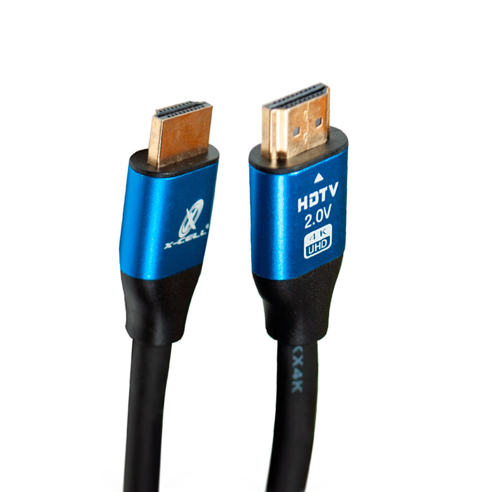 Cabo HDMI 2.0V 4K 3 Metros XC-4K X-Cell