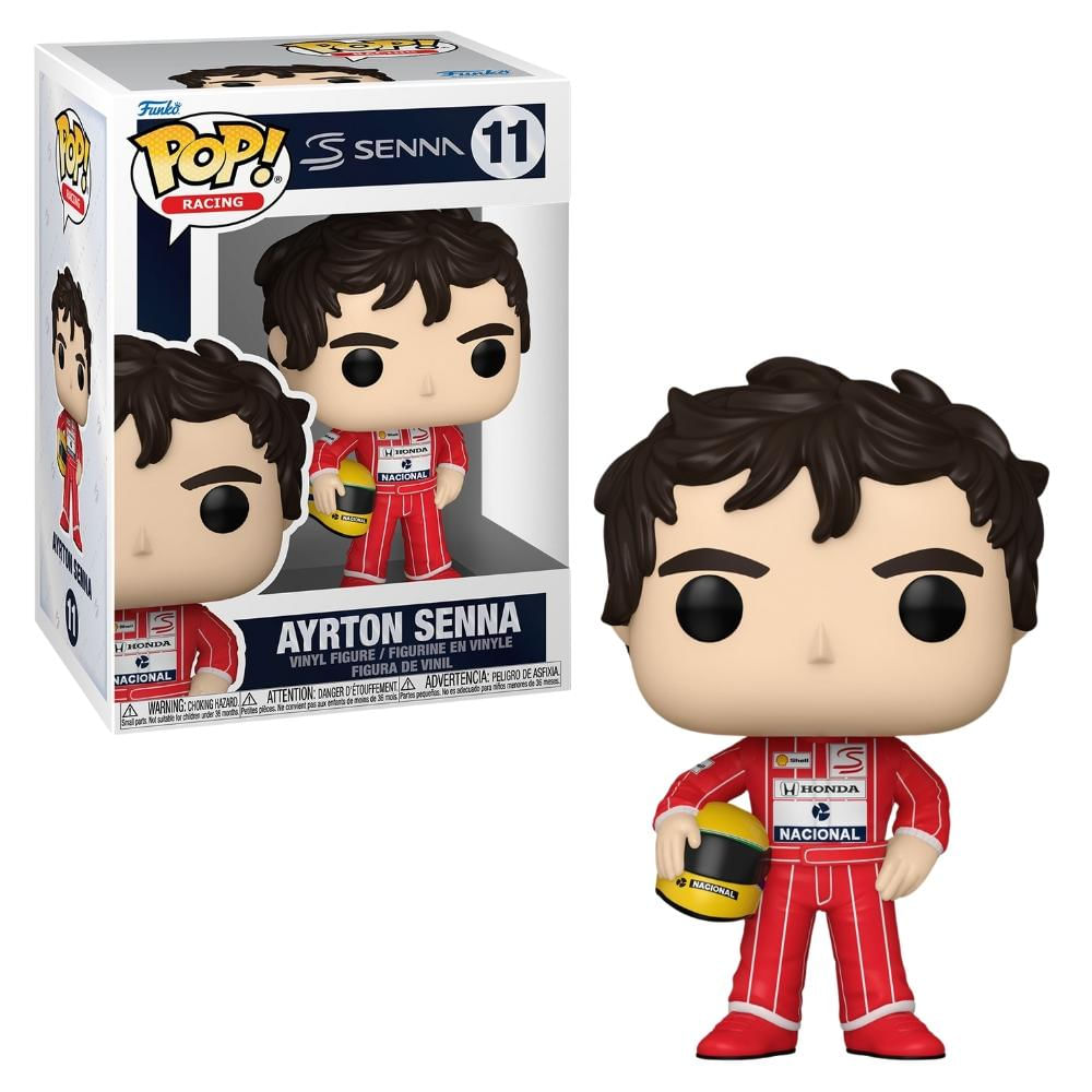 Boneco Funko Pop! Racing McLaren- Ayrton Senna