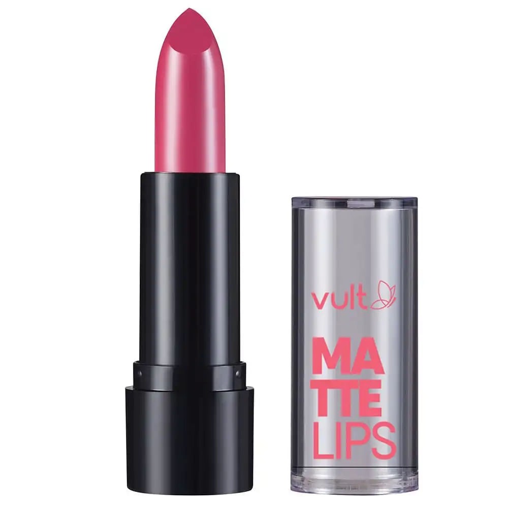 Batom Matte Lips Rosa Fucsia Vult 3.8G