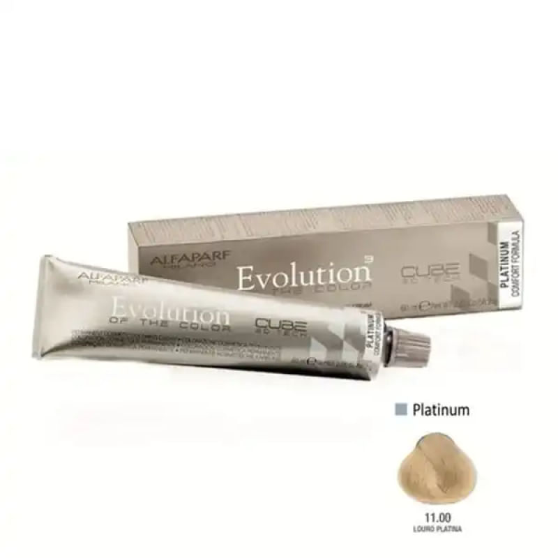 Coloração 11.00 Louro Platina Alfaparf Eoc Cube 60ML
