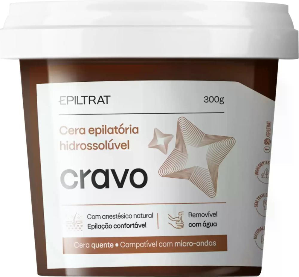 Cera Depilatória Cravo Epiltrat 300G