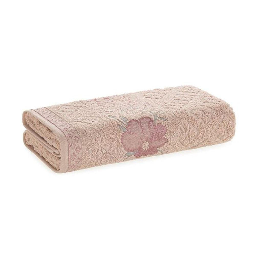 Toalha De Banho Yuna Karsten Fio Cardado Rosê
