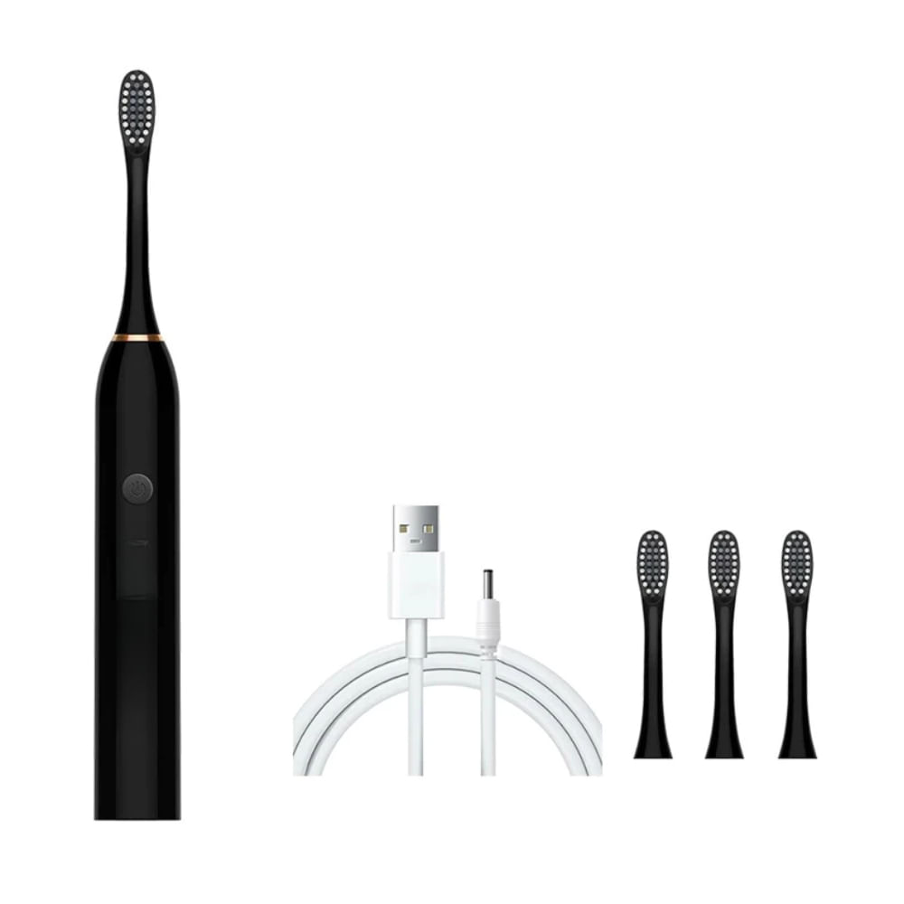 Kit Irrigador Oral sem Fio + Escova Dental Elétrica Recarregável – Higiene Bucal Completa