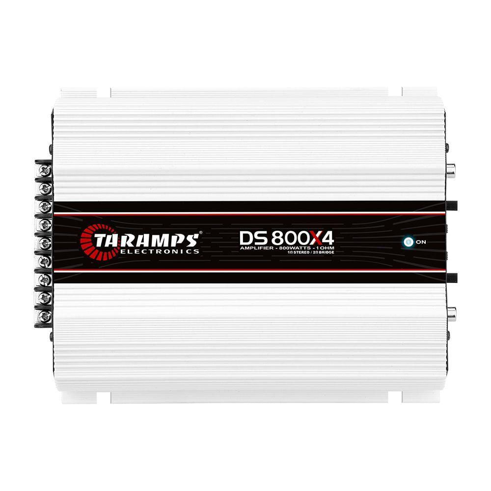 Modulo De Potencia Taramps Ds-800x4 800rms 4 Canais 1r 12,6vdc