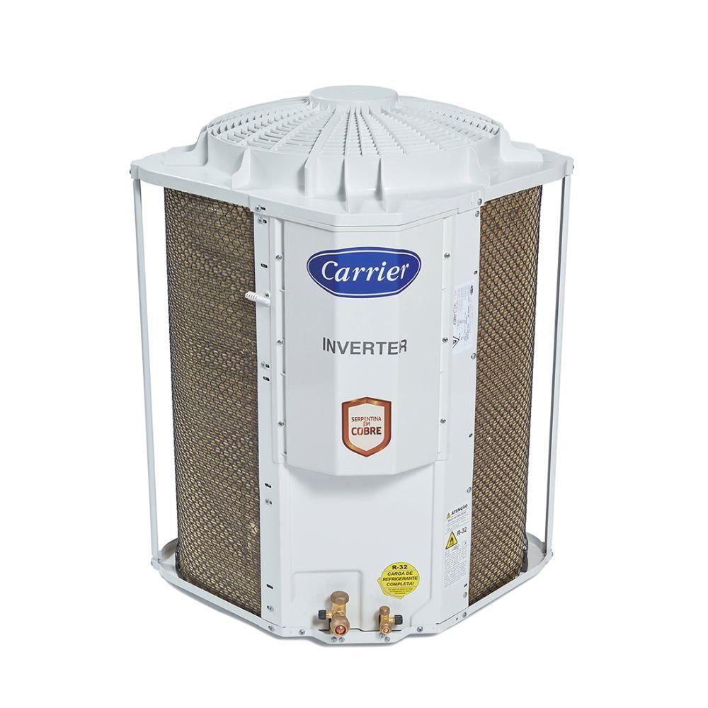 Ar Condicionado Split Cassete Inverter Carrier 36.000 BTUs Frio Connect R-32 220V Monofásico