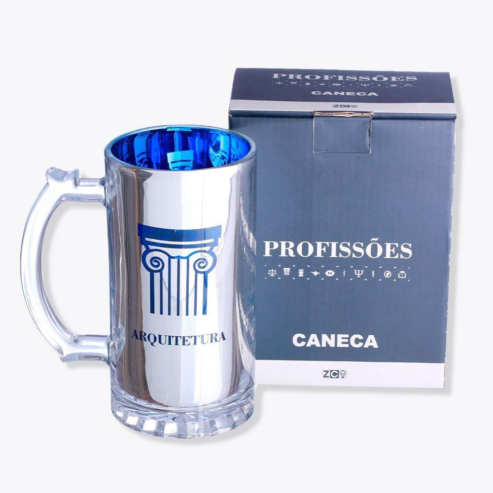 Caneca De Chopp Eletrostática Profissões Arquitetura - Zonacriativa