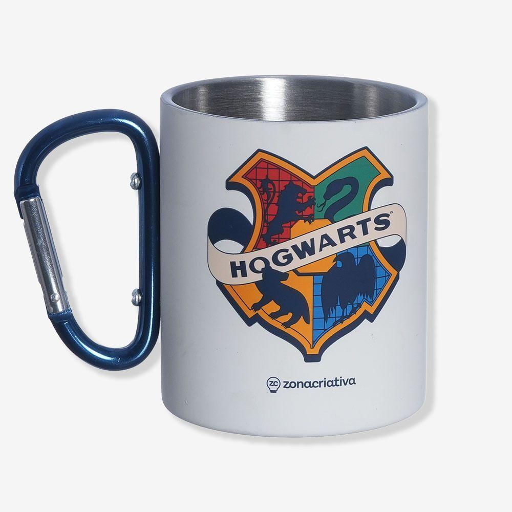 Caneca Mosquetão Hogwarts - Harry Potter