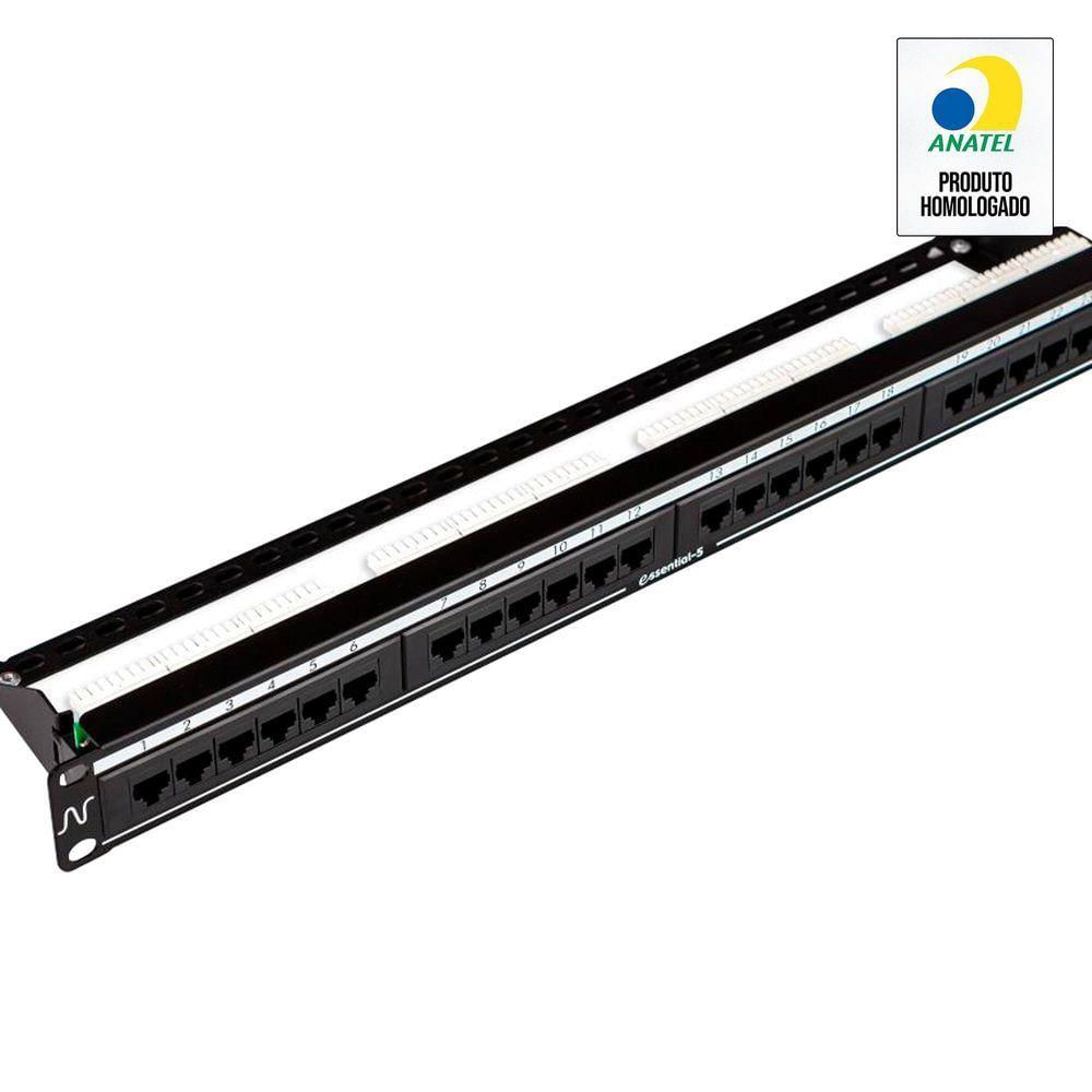 Patch Panel Cat.5e 24 Portas Nexans