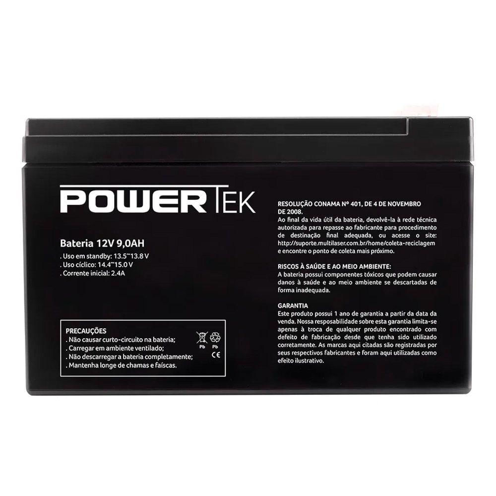 Bateria Selada 12v 9ah En015 Powertek