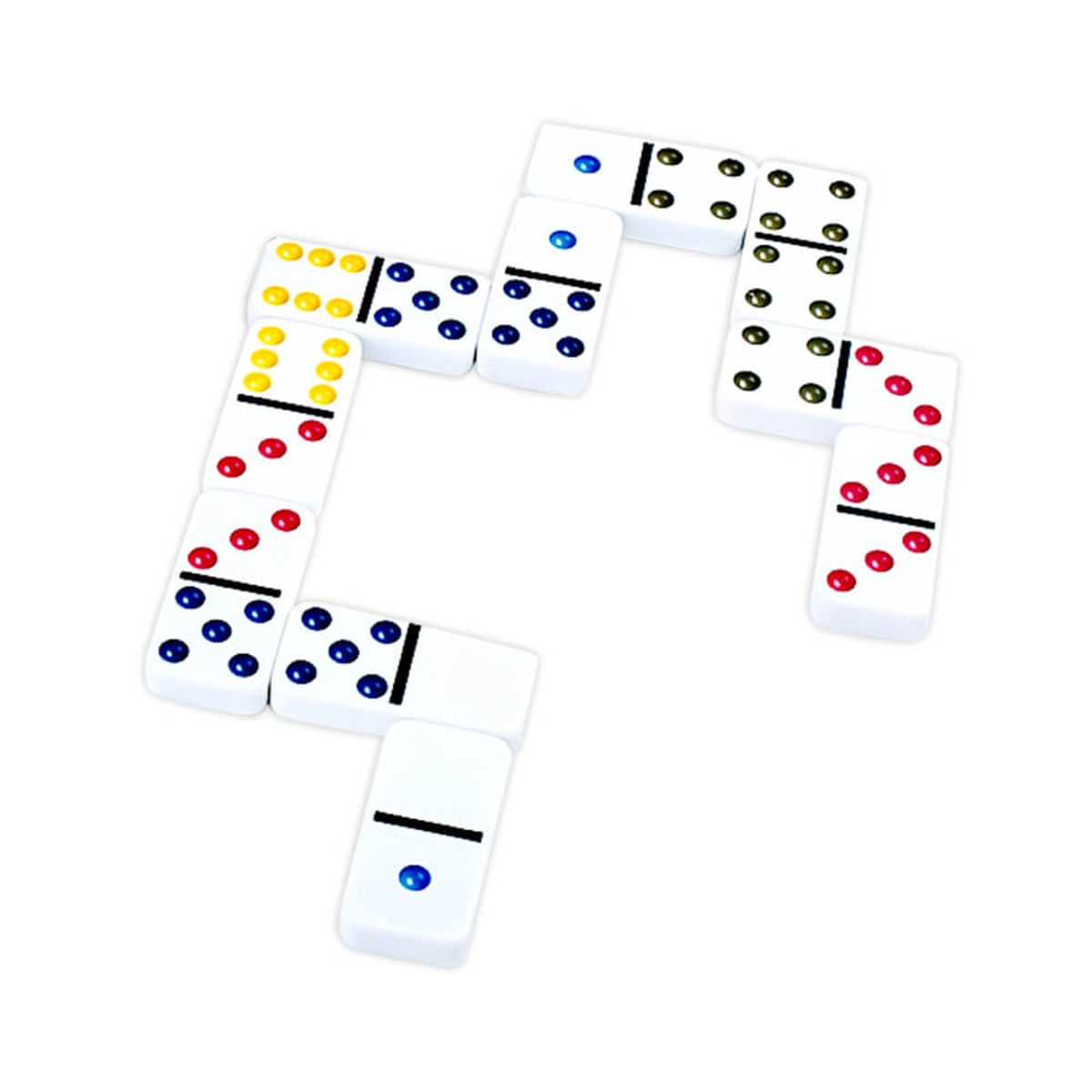 Jogo De Domino 28 Peças Reforçadas Com Estojo Metálico