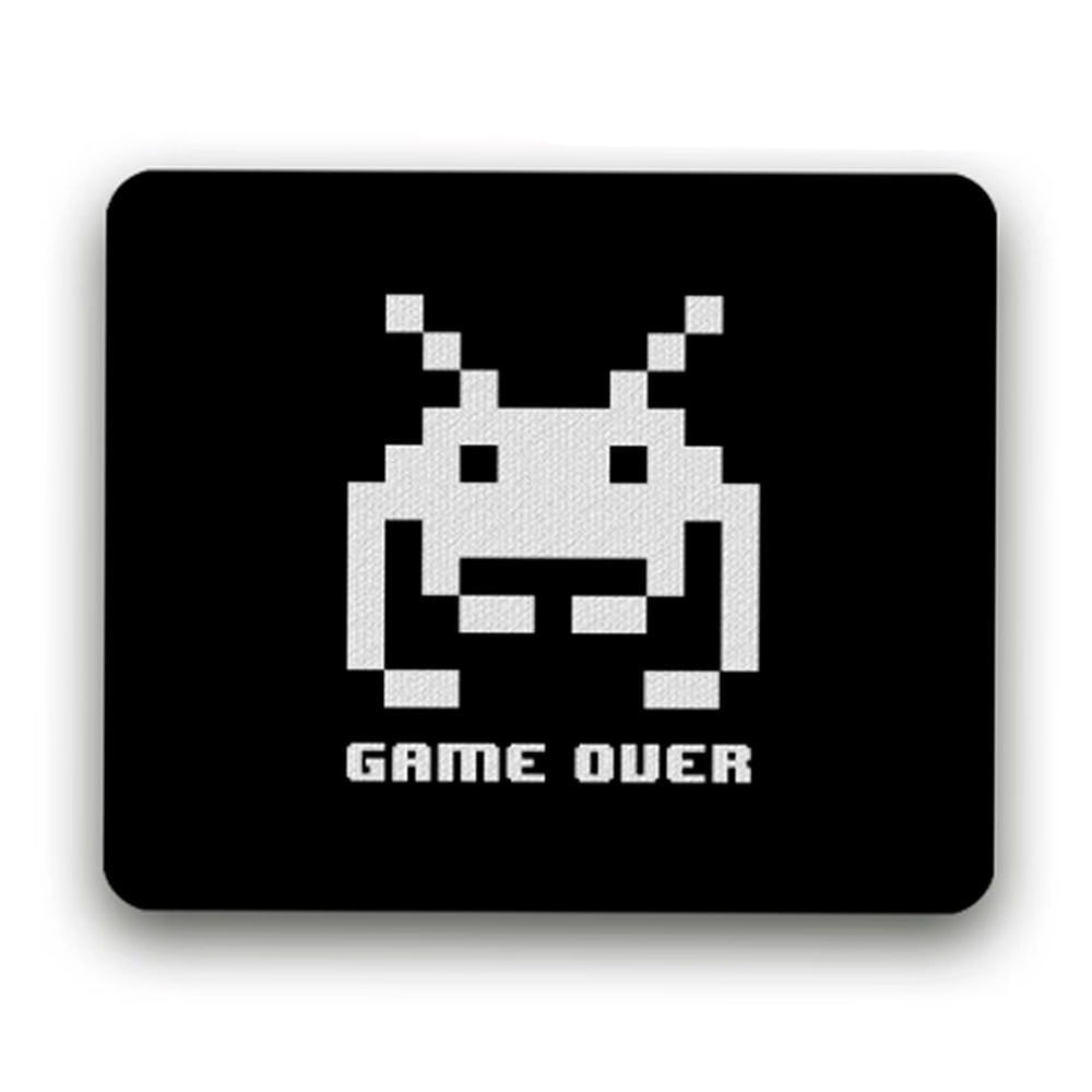 Mousepad Retangular 21cm x 17cm Classic Game Over Reliza