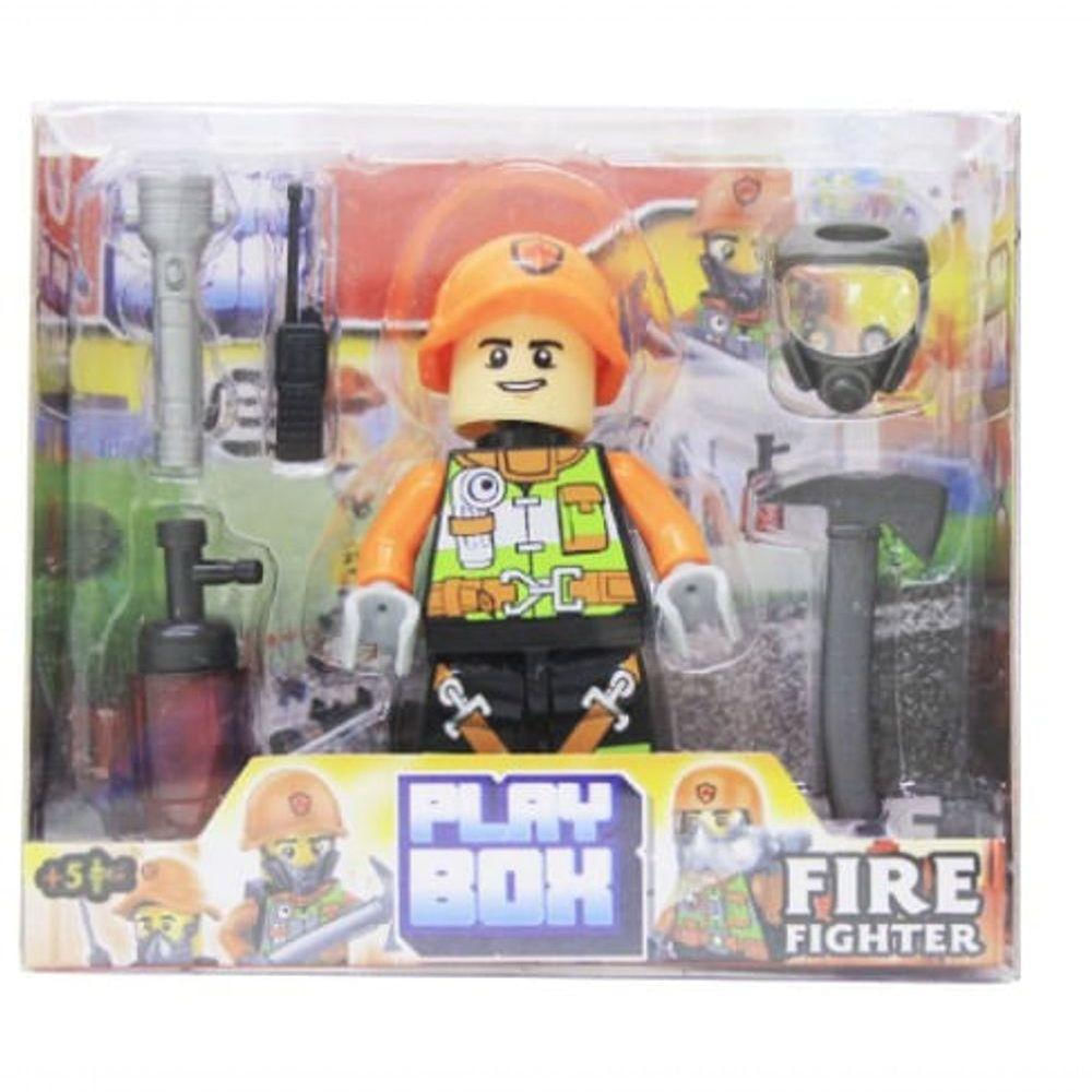 Play Box Bombeiros - Wellkids Unica Play Box Bombeiros - Wellkids