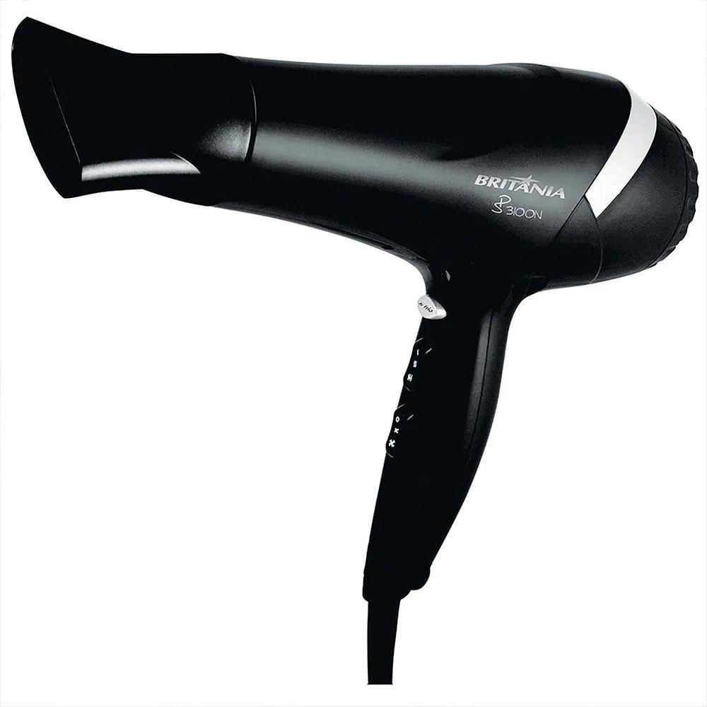 Secador De Cabelo Britânia Sp3100 2000w Preto