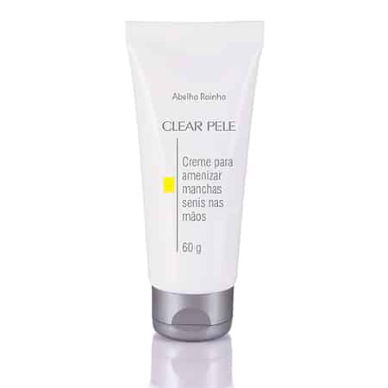 Clear Pele - Creme P/ Amenizar Marcas Senis Nas Maos 60Gr (3408)