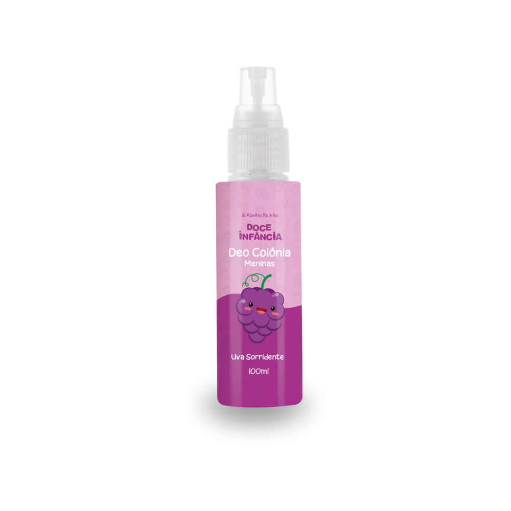 Colônia Infantil Feminina - 100ml  uva (7067)