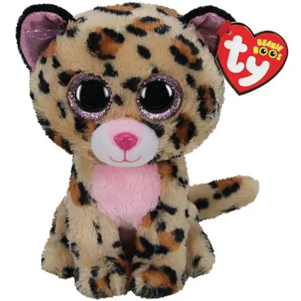 Pelúcia Beanie Boos Ty 16 Cm - Leopardo Livvie