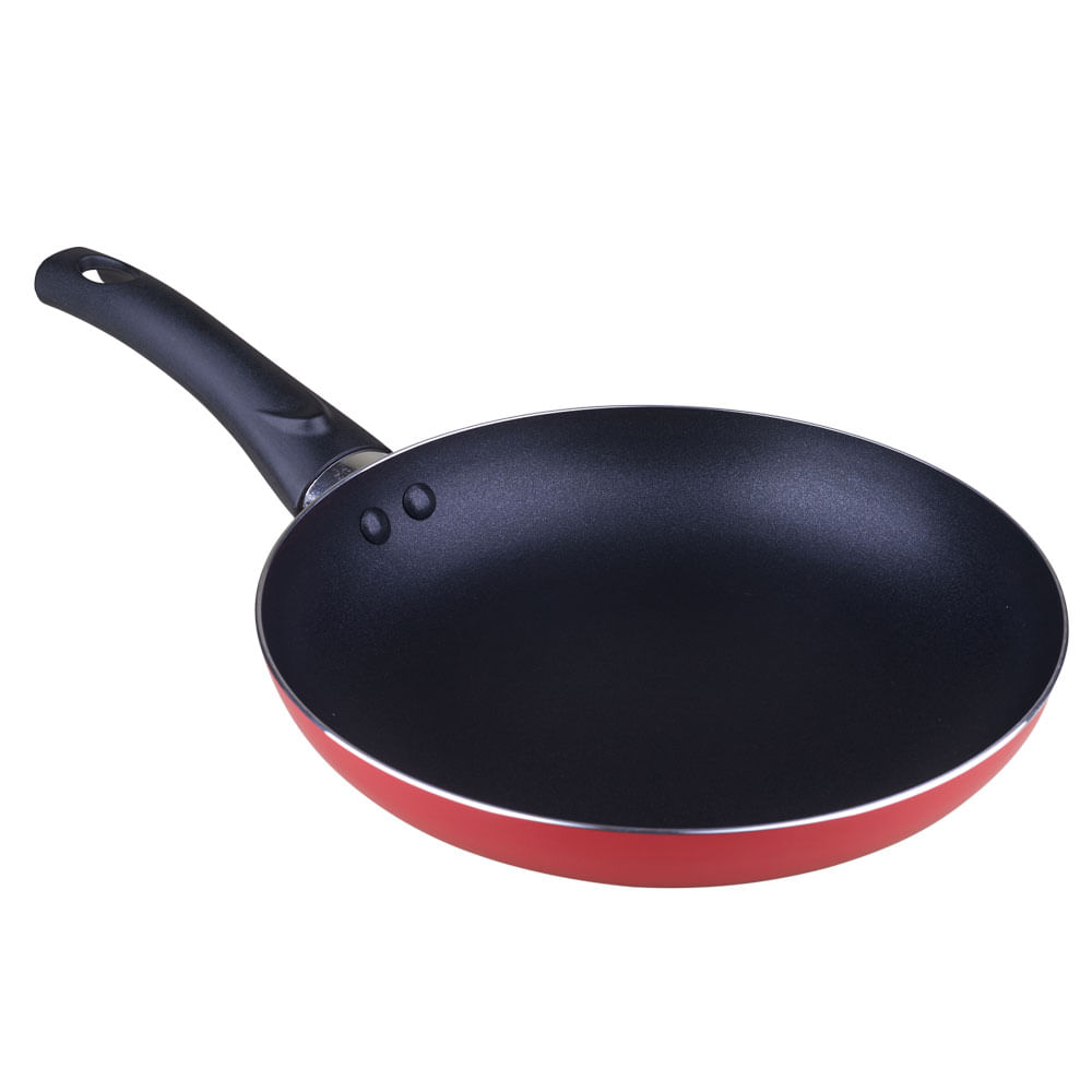 Frigideira Antiaderente Cazza Cucina Vermelha 22cm