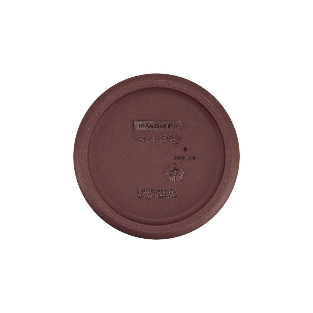 Vaso Tramontina Lótus Polietileno Terracota 8,5cm Tramontina