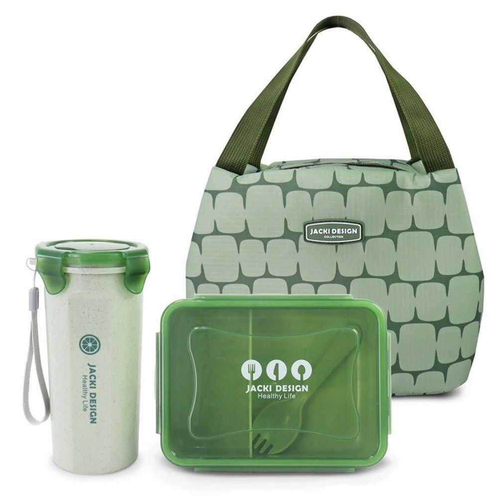 Kit Fitness De 3 Pçs - Elementos Verde